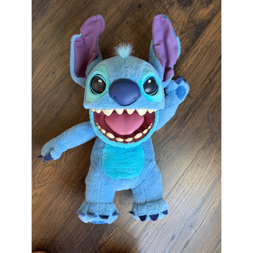 Disney Stitch Puppetronic Interactive Plush 18 Inch 100+ Sounds Actions
